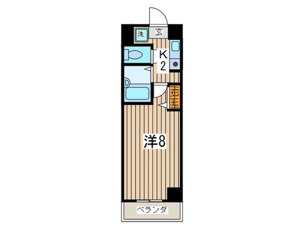 マモ－ル北久里浜の物件間取画像